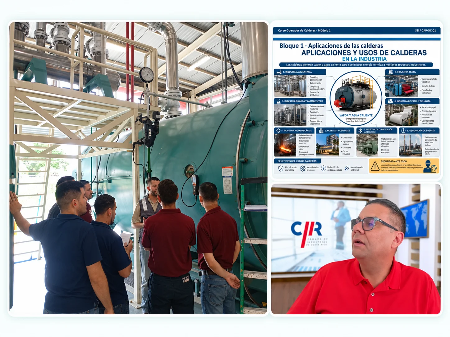 Capacitaciones presenciales y virtuales de SSI Costa Rica